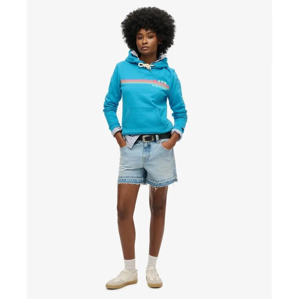 Hoodie mit Regenbogenstreifen für Frauen Superdry 2/5