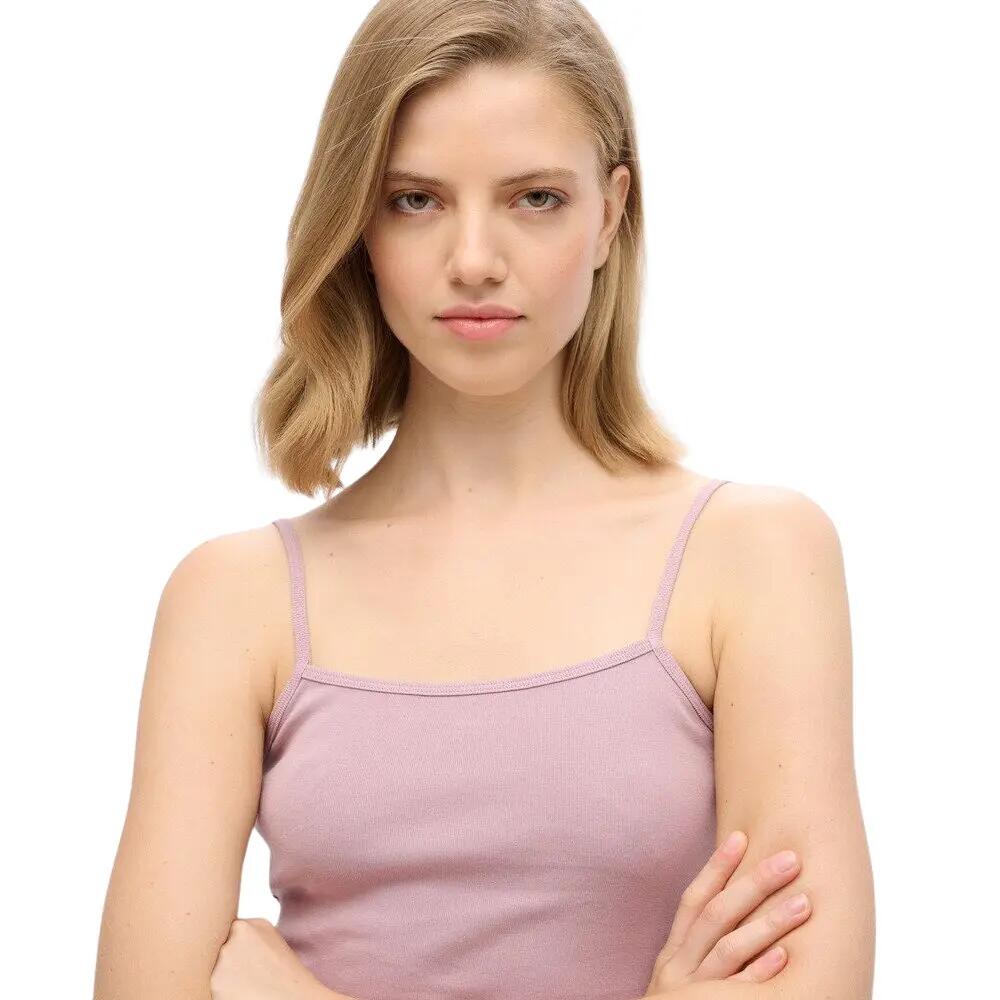 Fijn geribbeld tanktop voor dames Superdry 5/5