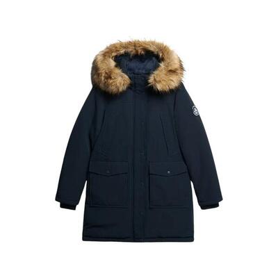 Vrouwen parka met nepbont superdry everest