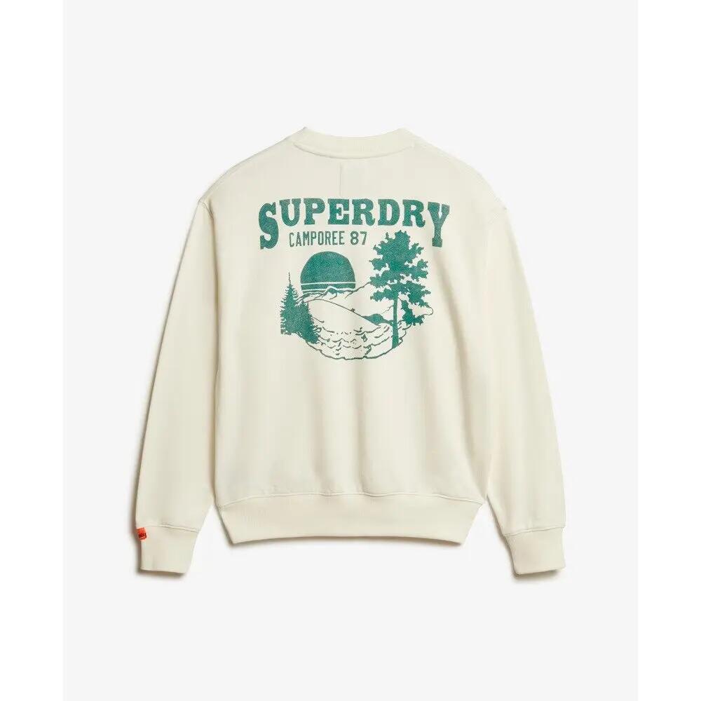 Sweatshirt ample monochrome femme Superdry Lo-Fi Outdoor 4/7