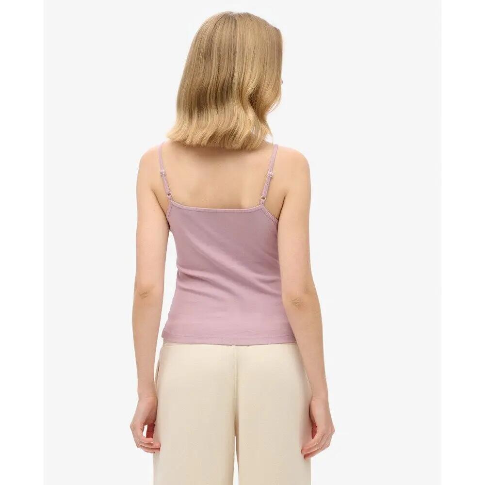 Fijn geribbeld tanktop voor dames Superdry 4/5