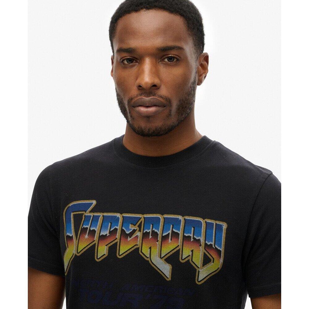 T-shirt à motif groupe de rock Superdry 5/7
