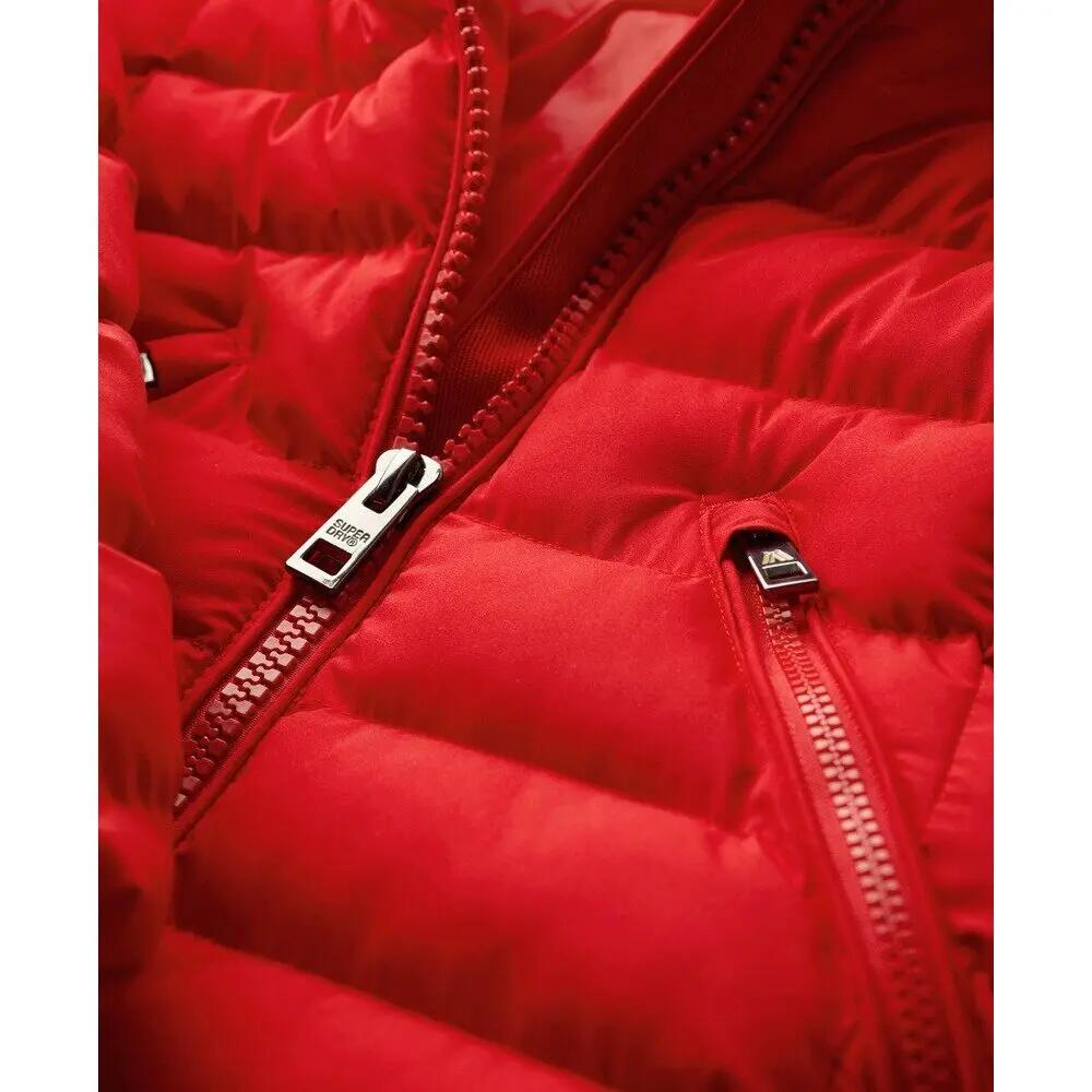 Doudoune mi-longue à capuche en fourrure synthétique femme Superdry 7/7