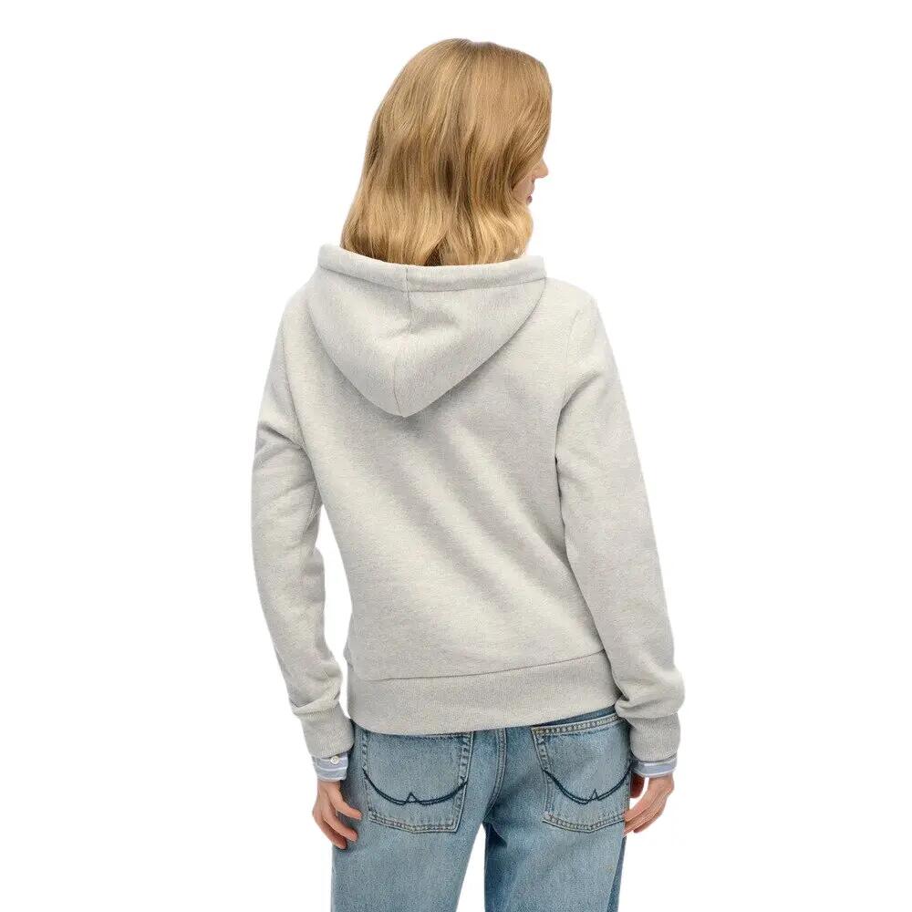 Sudadera Superdry Super Athletics gris para mujer 4/5
