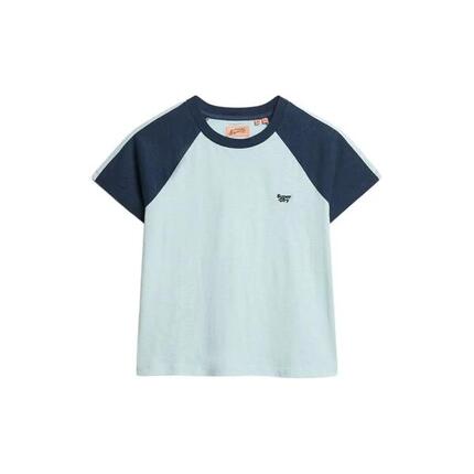 Retro logo t-shirt voor dames Superdry Essential