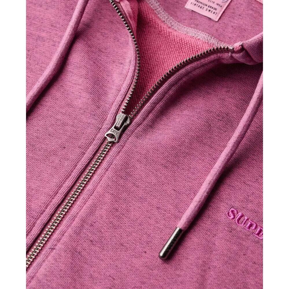 Sweatshirt à capuche zippé surteint femme Superdry Logo Essential 6/6