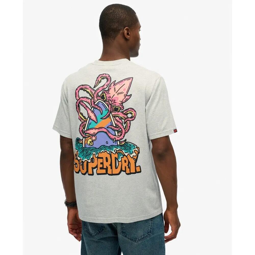 Ruimvallend narratief buiten T-shirt. 4/6