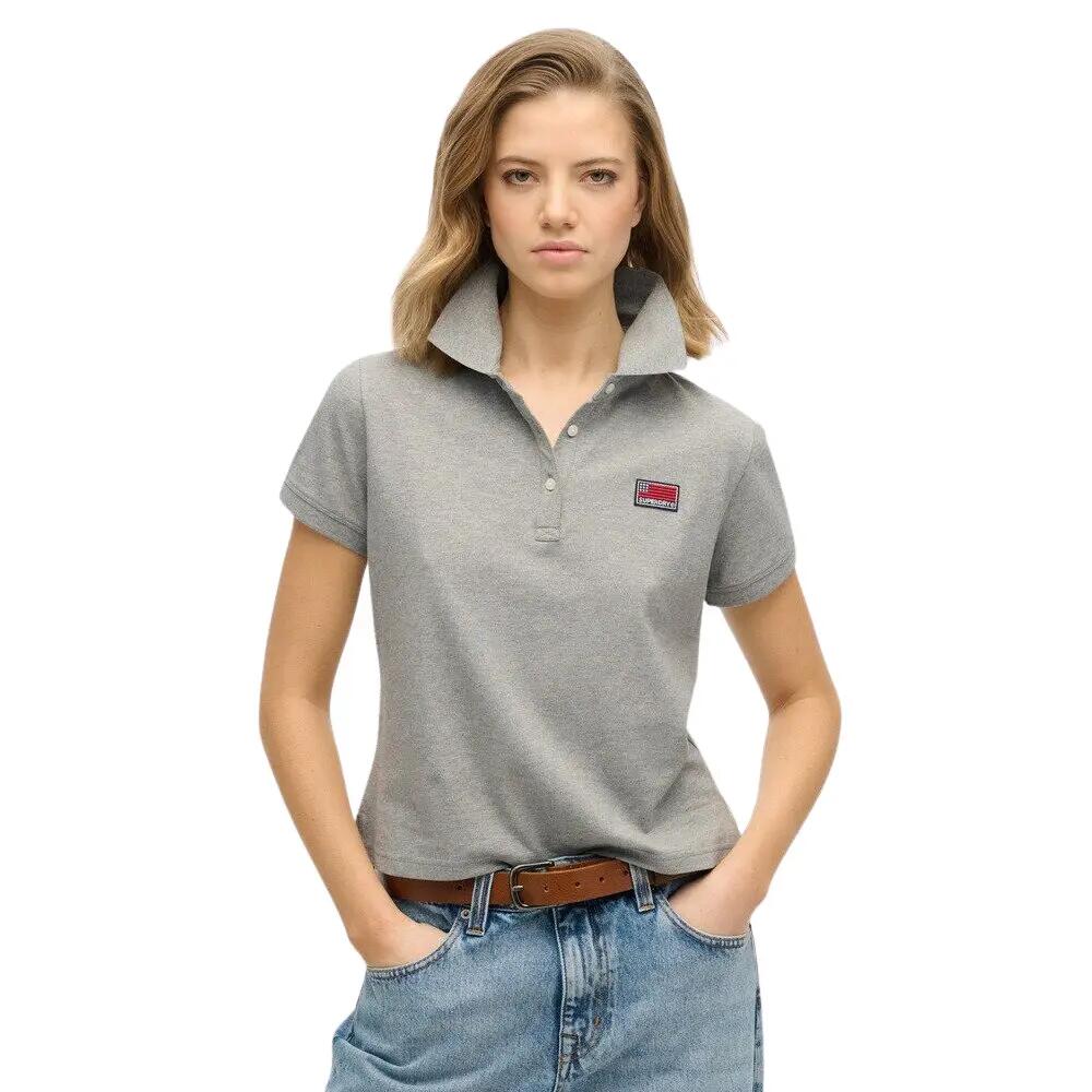 Women's polo shirt Superdry Athletic Essentials Graphic