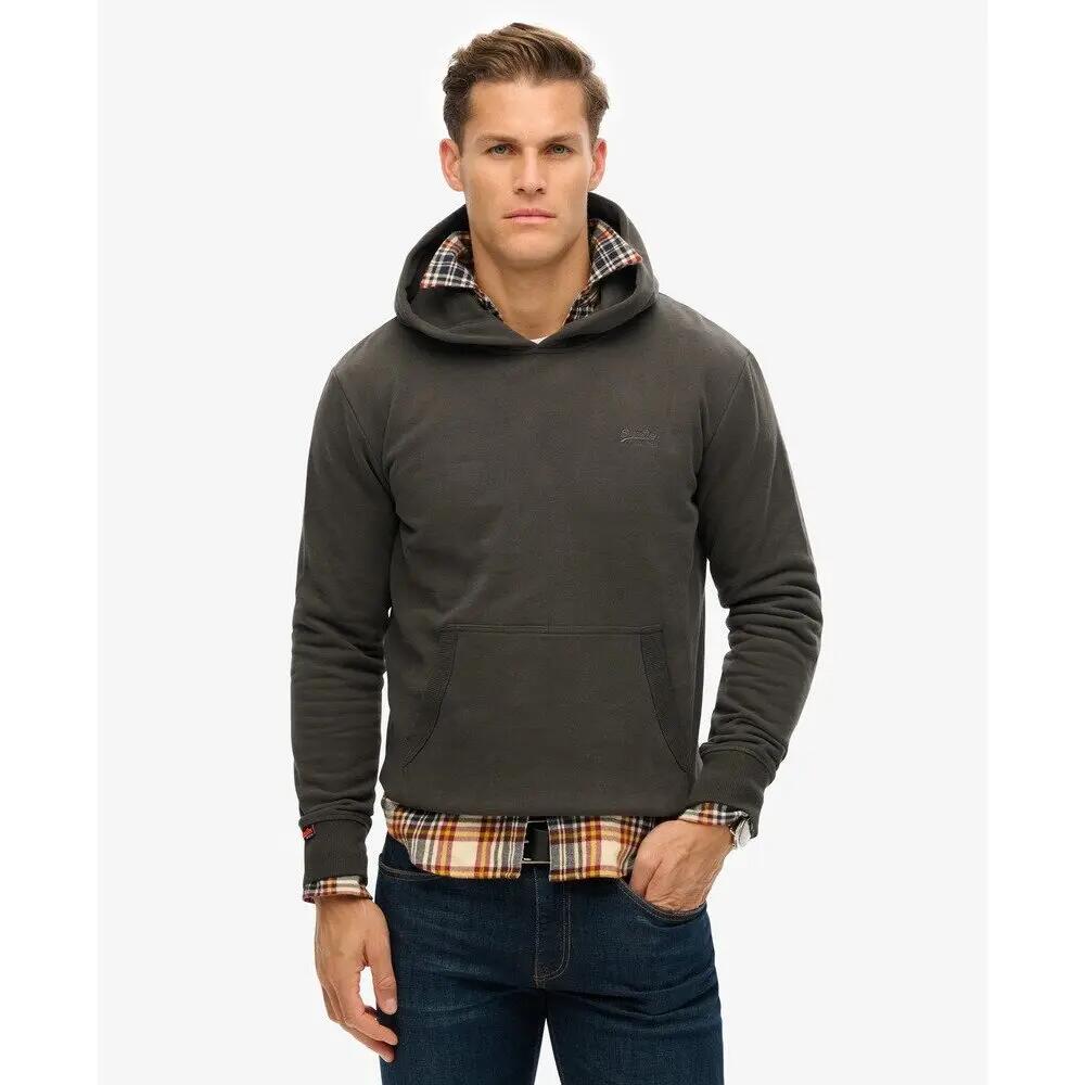 Superdry Essential Herren Sweatshirt Schwarz 3/6