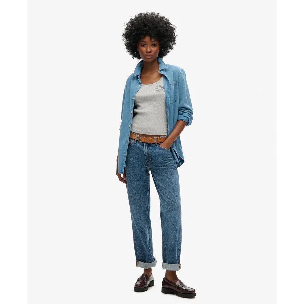 Débardeur côtelé femme Superdry Athletic Essential 4/6