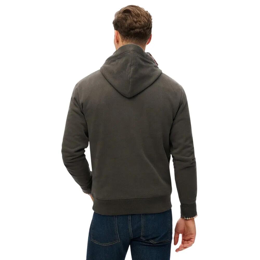 Superdry Essential Herren Sweatshirt Schwarz 4/6