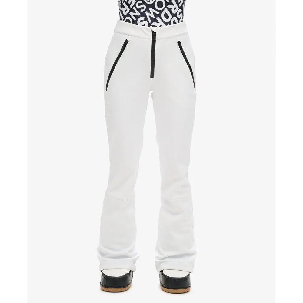 Calças de esqui slim para mulher Superdry Softshell 3/6