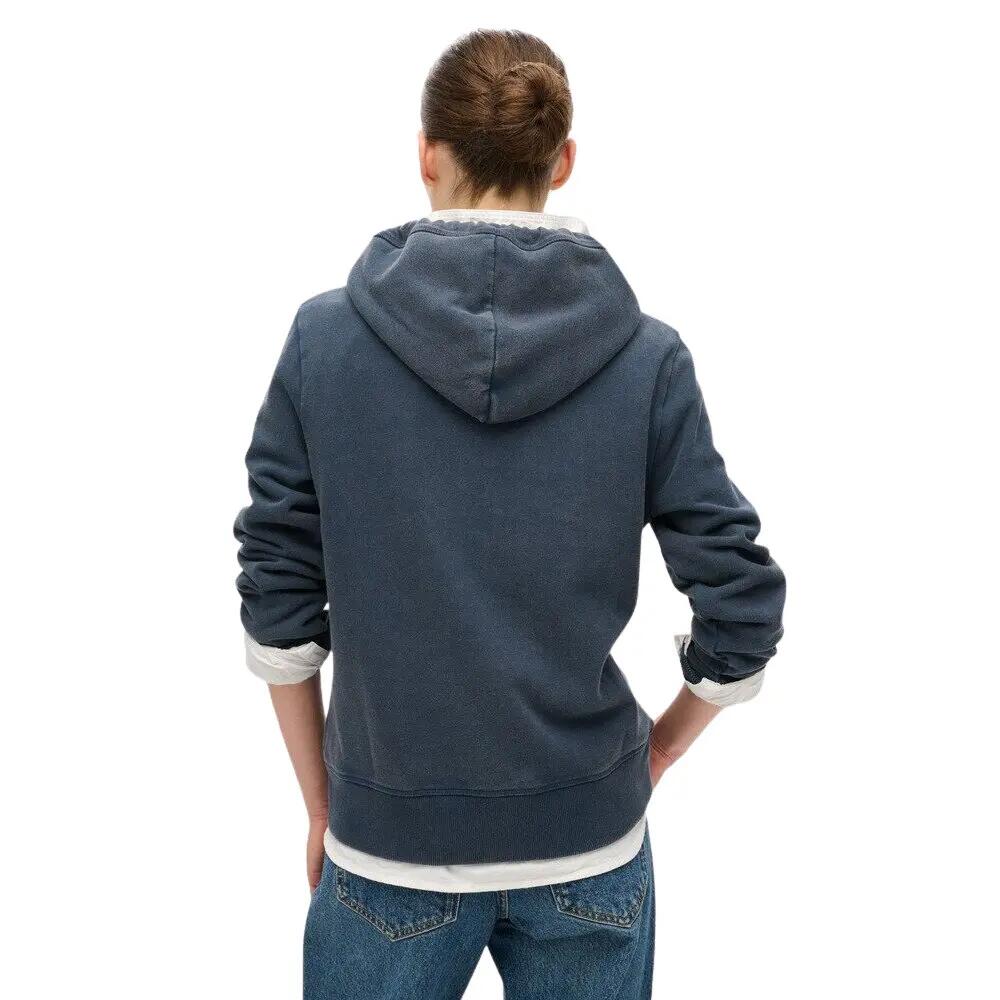 Sweatshirt à capuche à logo demi-brossé femme Superdry Essential 3/4