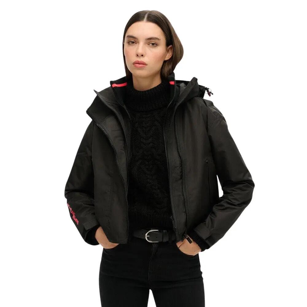 Coupe-vent à capuche brodée femme Superdry SD 2/7