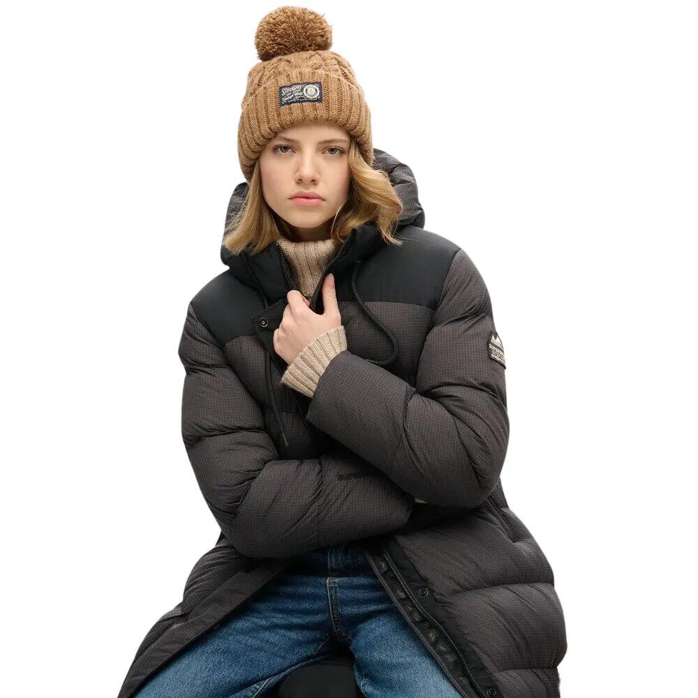 Gorro grosso em malha torcida feminino Superdry 2/3