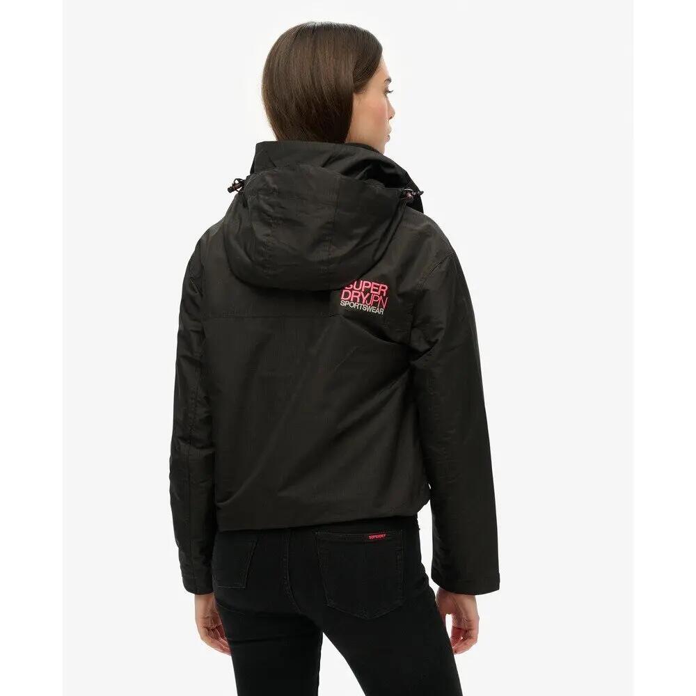Coupe-vent à capuche brodée femme Superdry SD 5/7