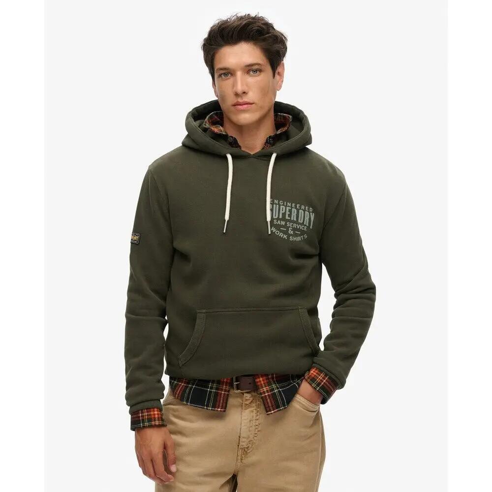 Sweatshirt à capuche Superdry Machined Goods Workwear 3/6