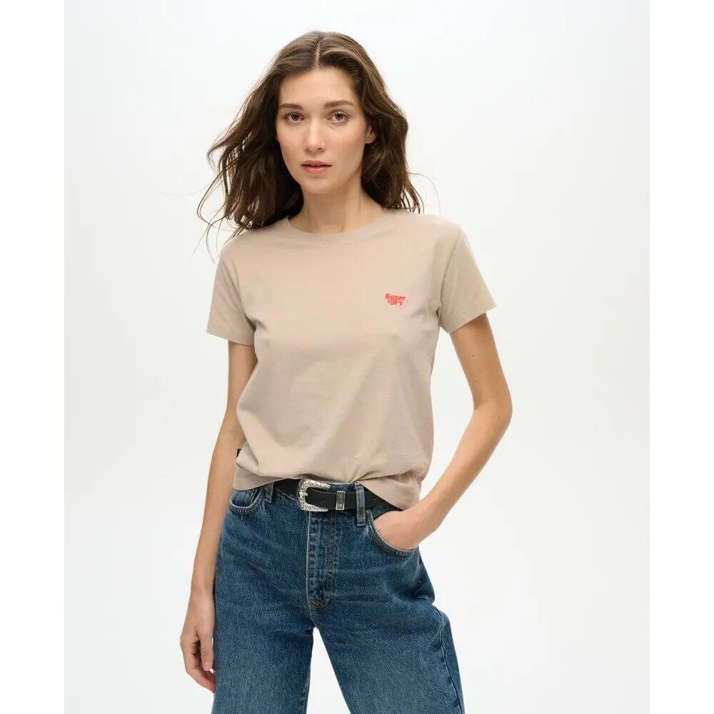 T-shirt ajusté à logo femme Superdry Essential 2/7