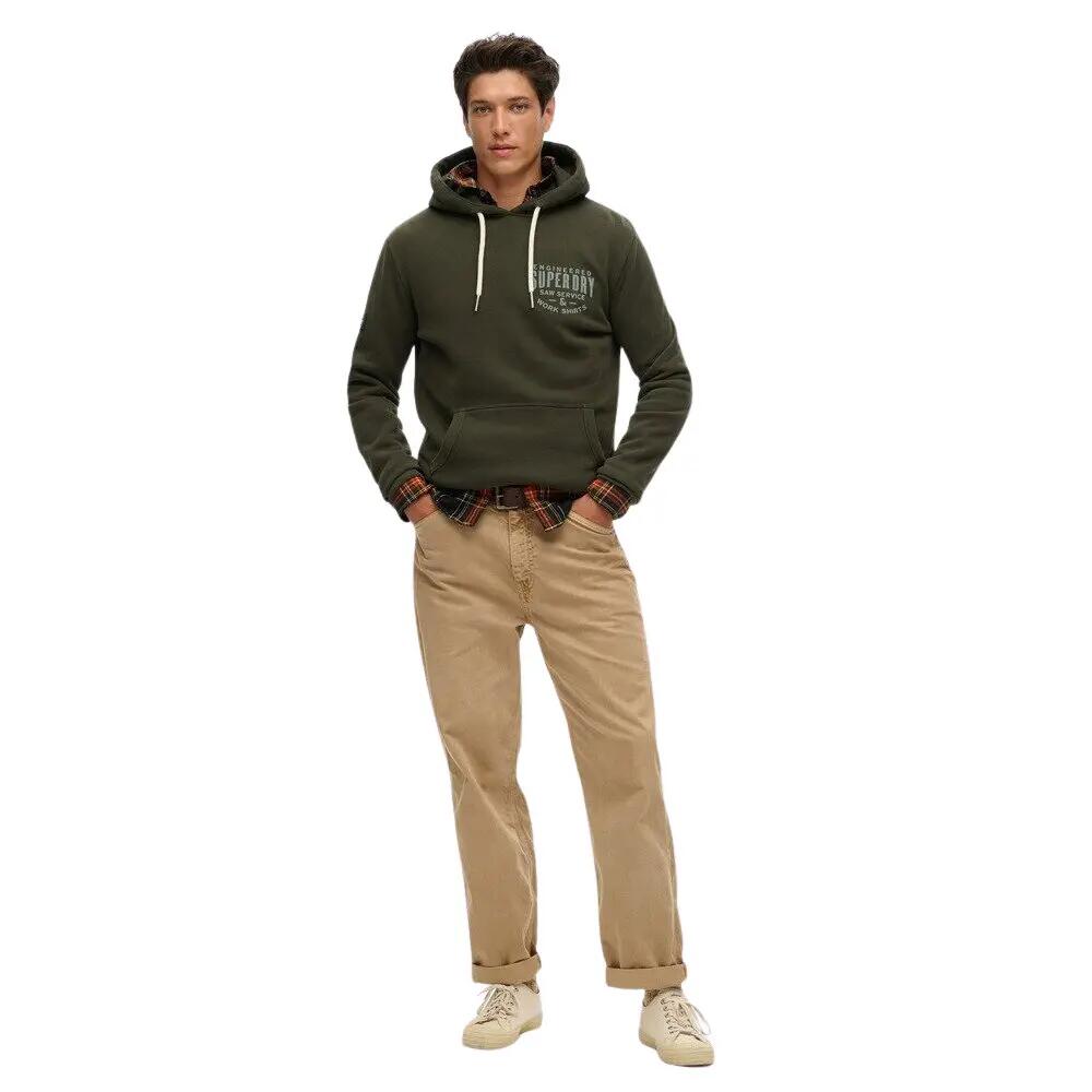 Sweatshirt à capuche Superdry Machined Goods Workwear 2/6