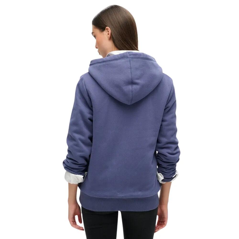 Sweat Zippé Marine Femme Superdry Borg - XL 4/6