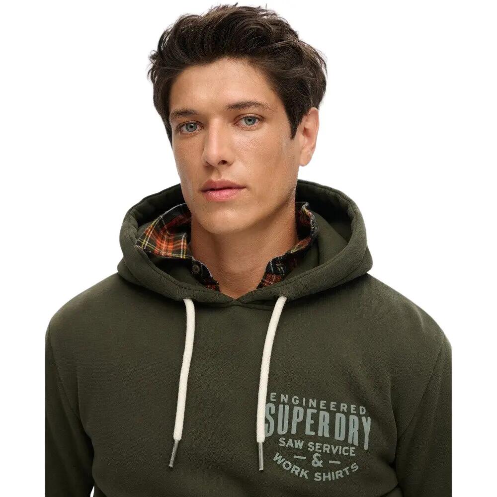 Sweatshirt à capuche Superdry Machined Goods Workwear 5/6