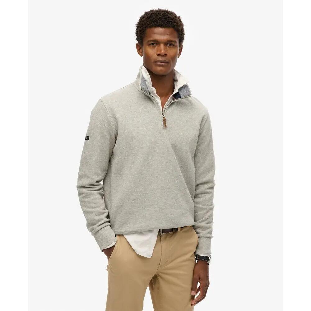 Sudadera gris de hombre Superdry Core - Talla L 3/6