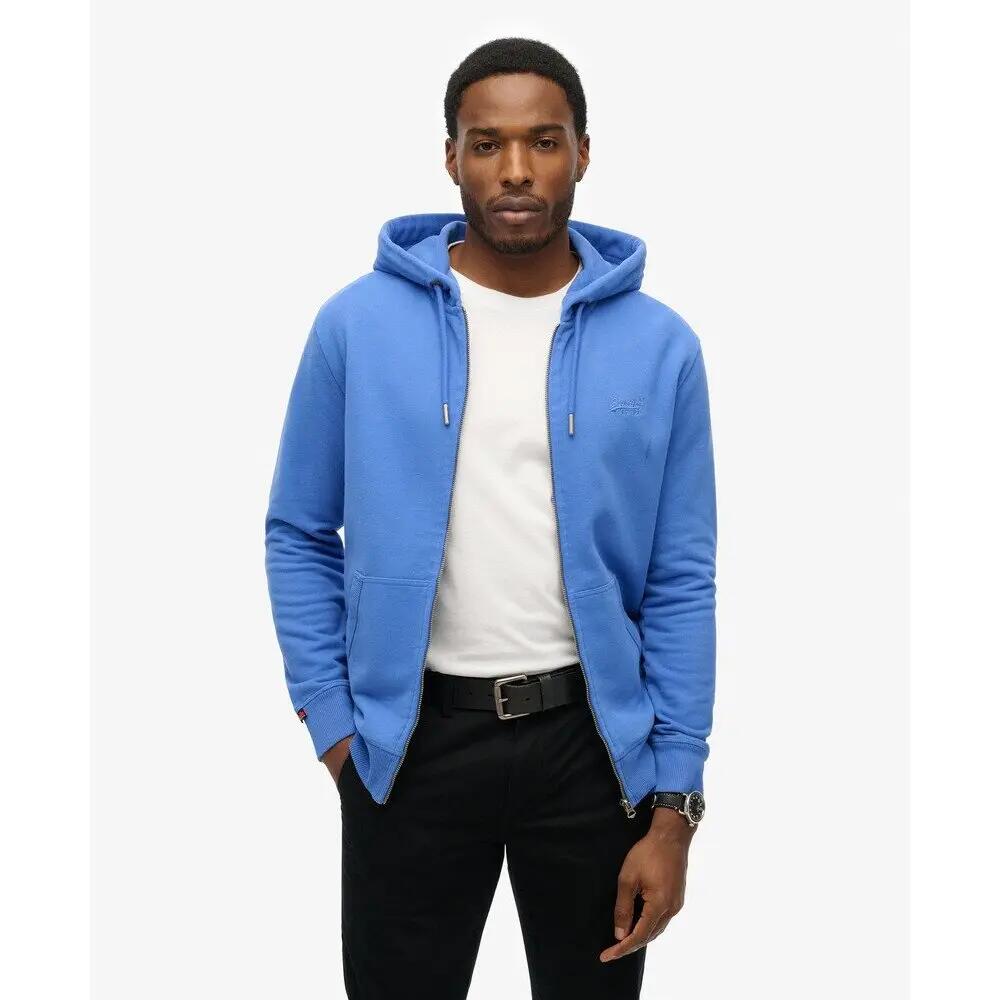 Sweatshirt à capuche zippé Superdry Logo Essential 3/5