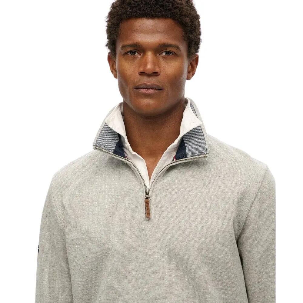 Sudadera gris de hombre Superdry Core - Talla L 5/6