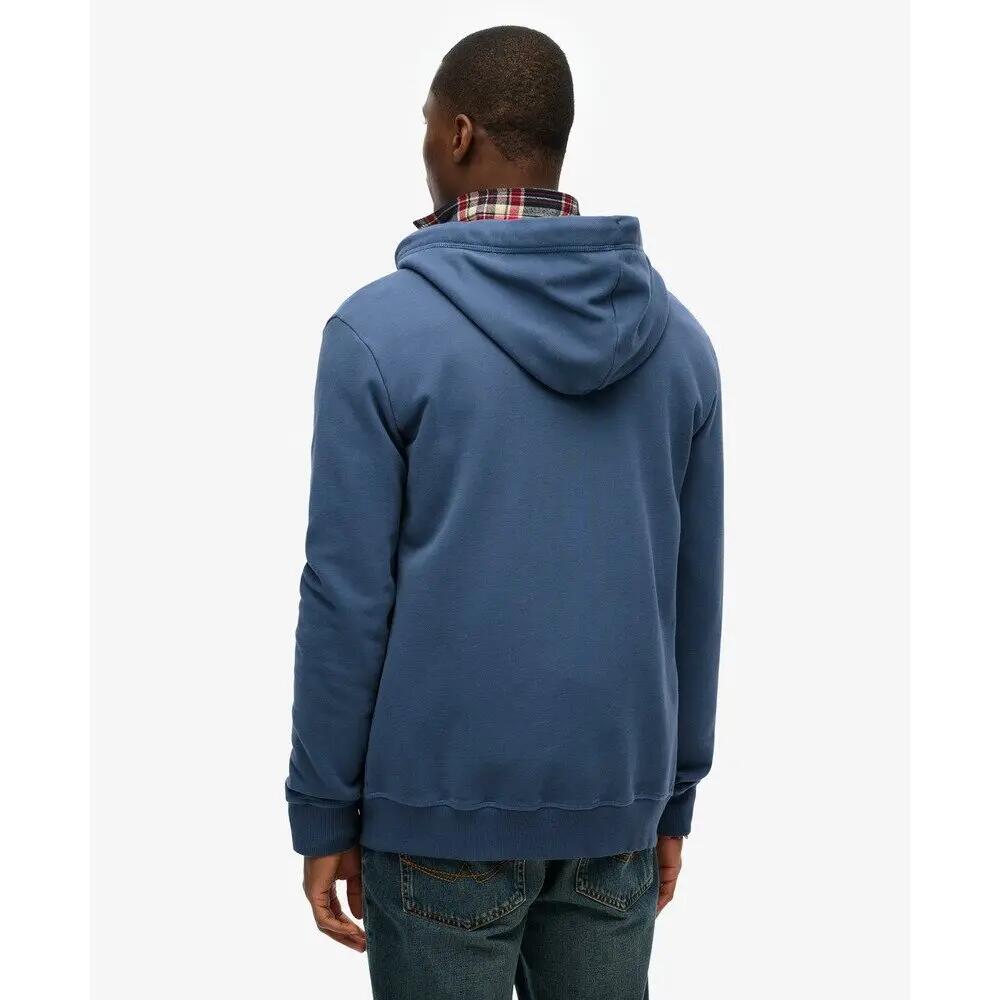 Bluza z kapturem i zamkiem błyskawicznym Superdry Essential Logo 4/6