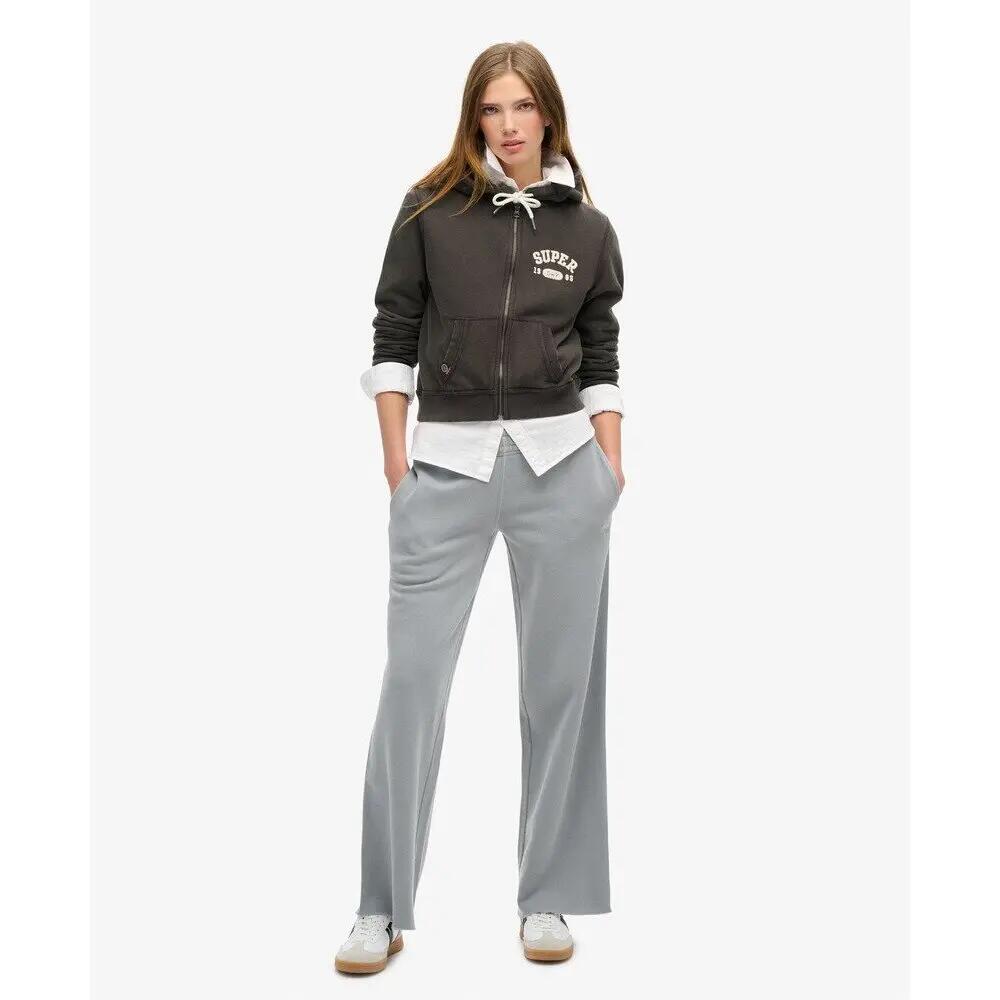 Sweatshirt à capuche zippé court et décontracté femme Superdry Athletic Essentia 3/6