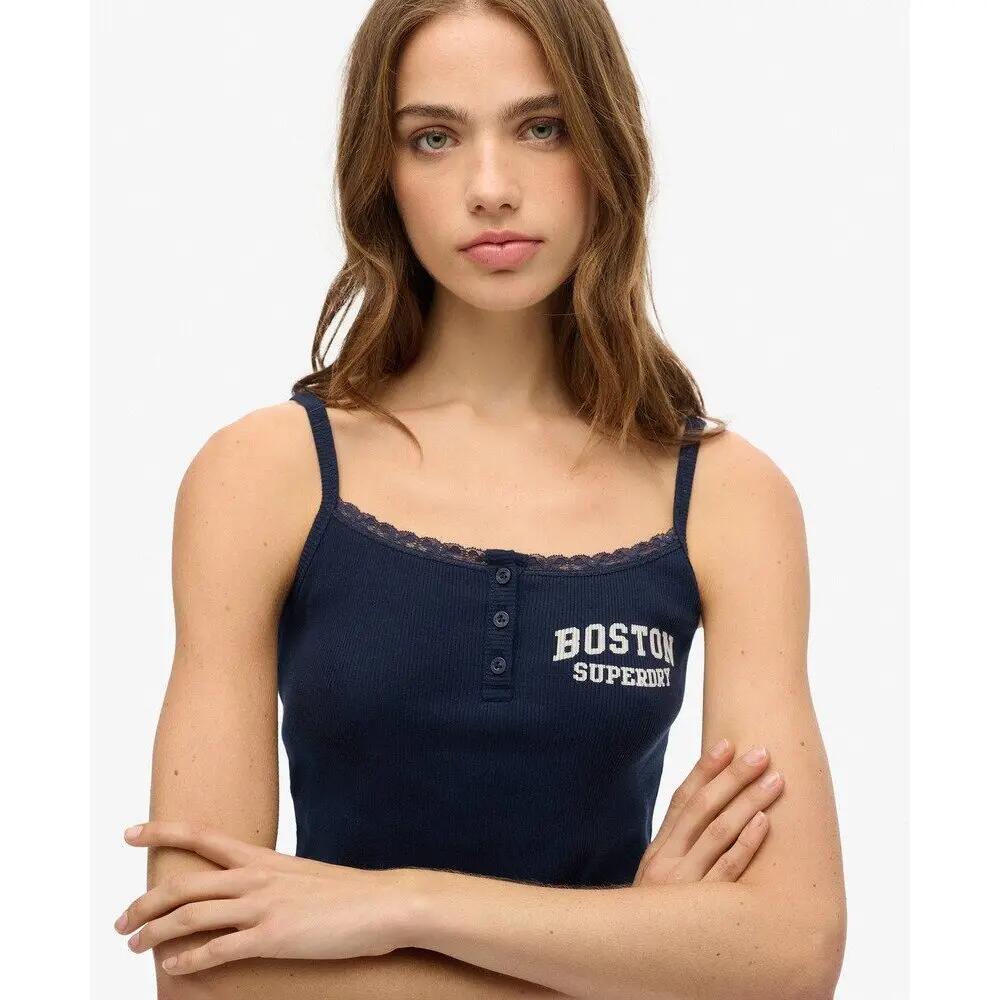 Débardeur boutonné avec motif femme Superdry Athletic Essentials 5/6