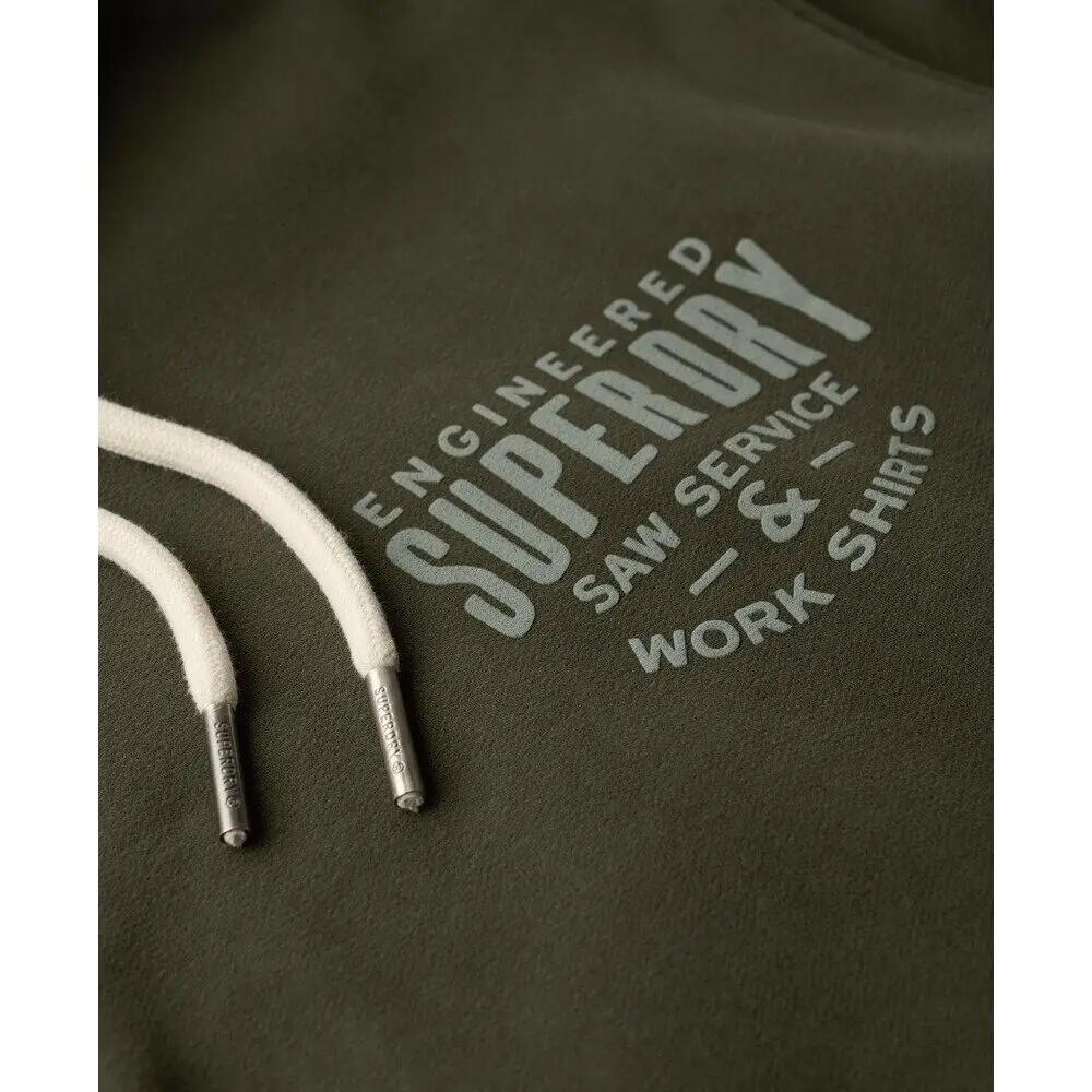 Sweatshirt à capuche Superdry Machined Goods Workwear 6/6