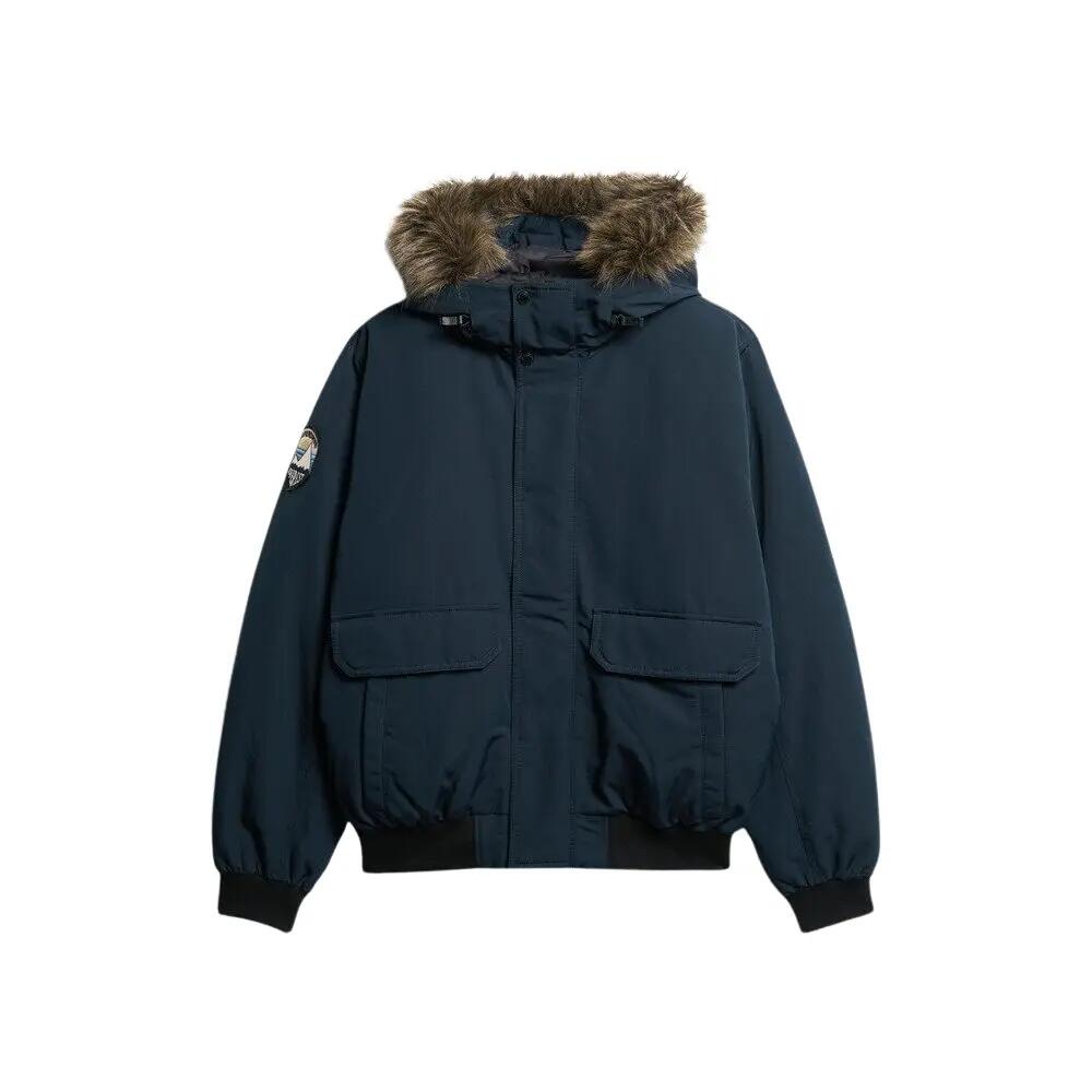 Faux fur bomber jacket Superdry Everest