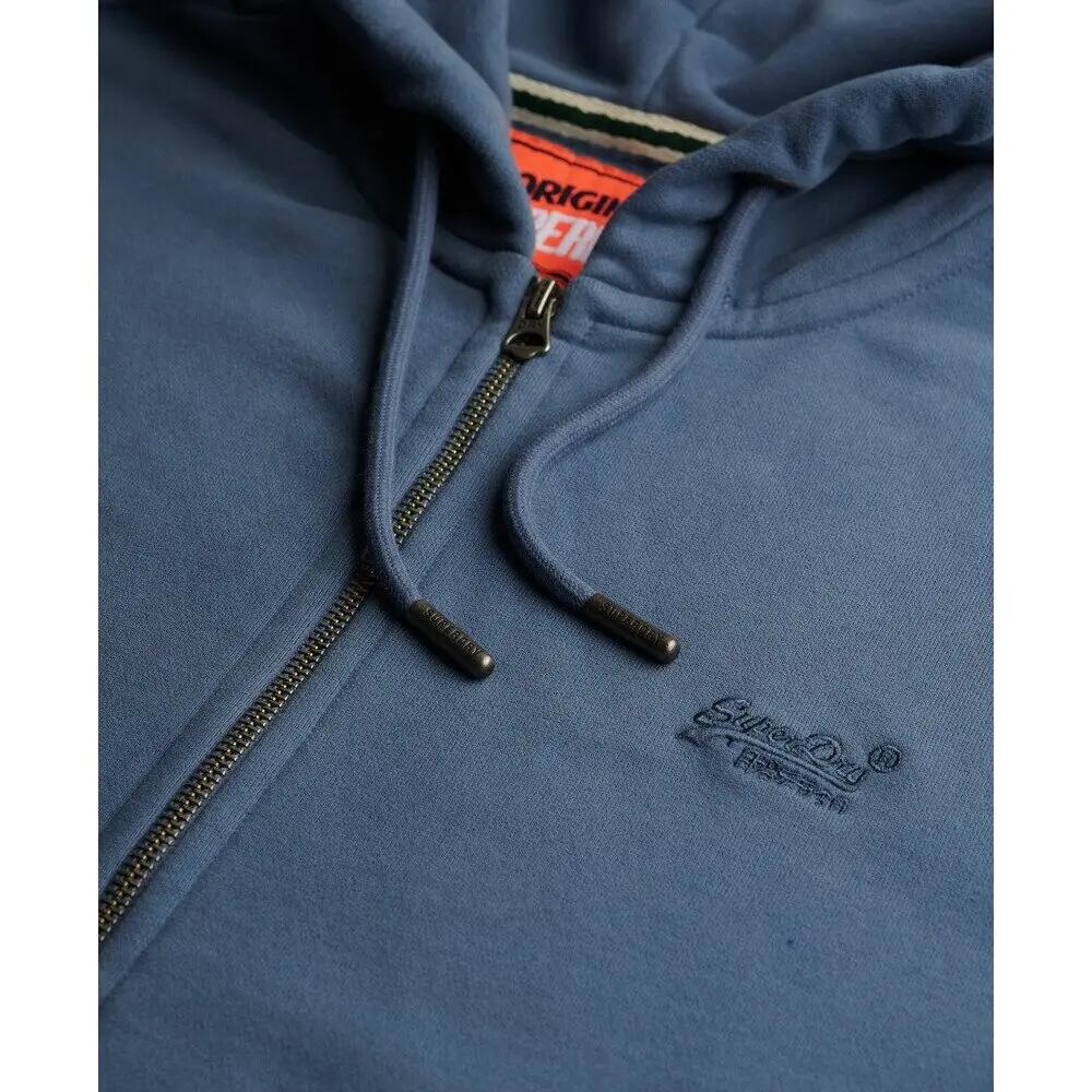 Bluza z kapturem i zamkiem błyskawicznym Superdry Essential Logo 6/6