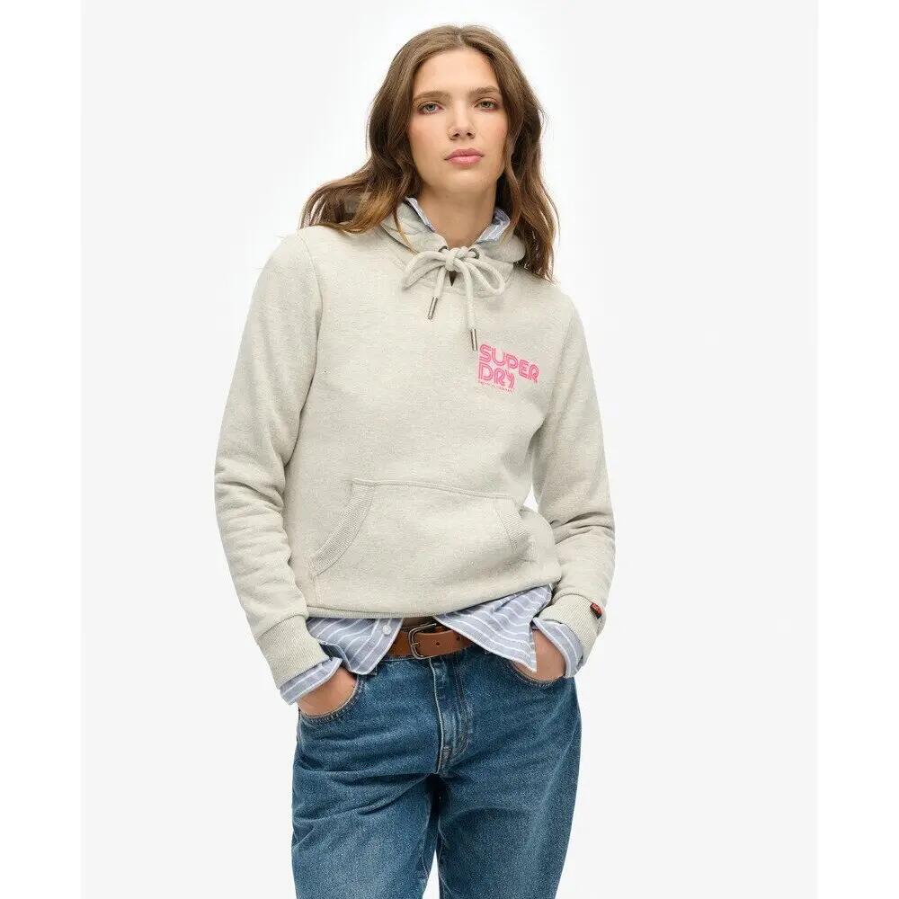 Sweatshirt à capuche et rayures arc-en-ciel femme Superdry 3/6