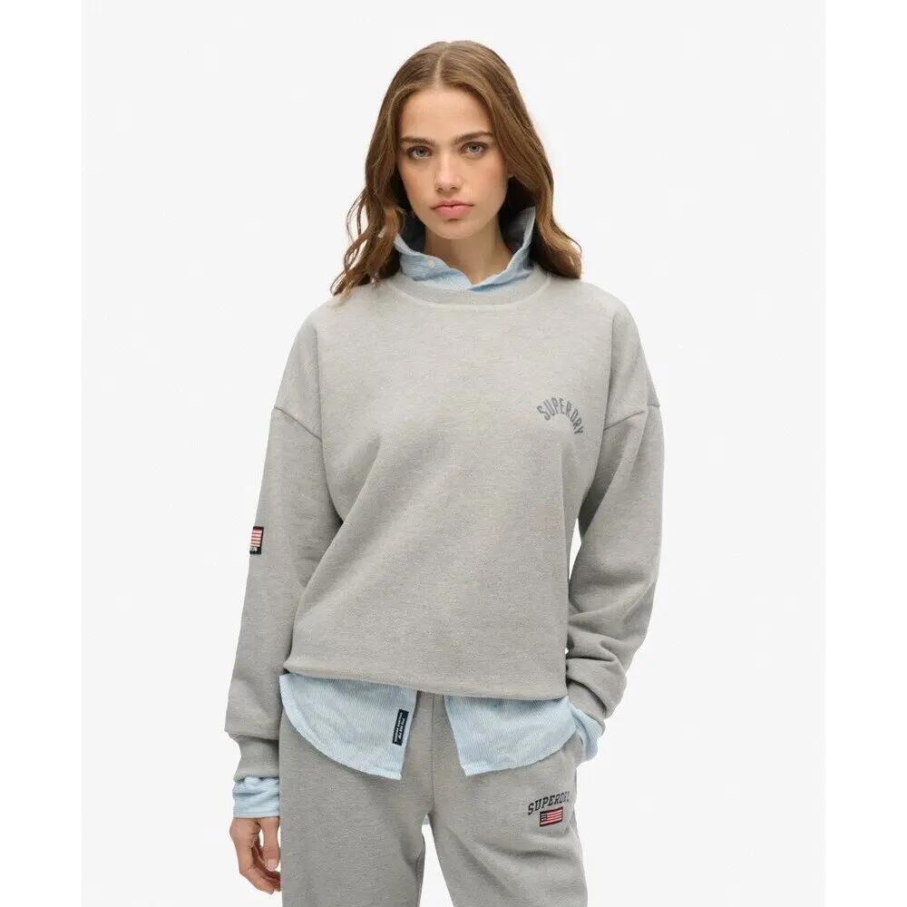 Sweatshirt décontracté imprimé femme Superdry Athletic Essentials 3/6