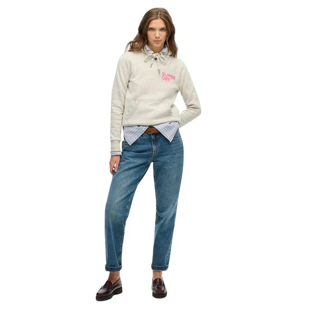 Sweatshirt à capuche et rayures arc-en-ciel femme Superdry 2/6