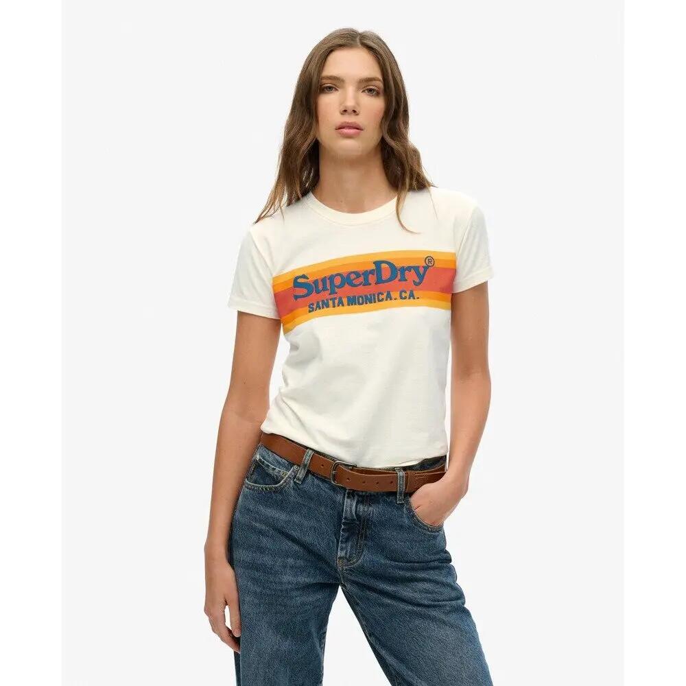 T-shirt ajusté femme Superdry Venue Outdoors 3/6