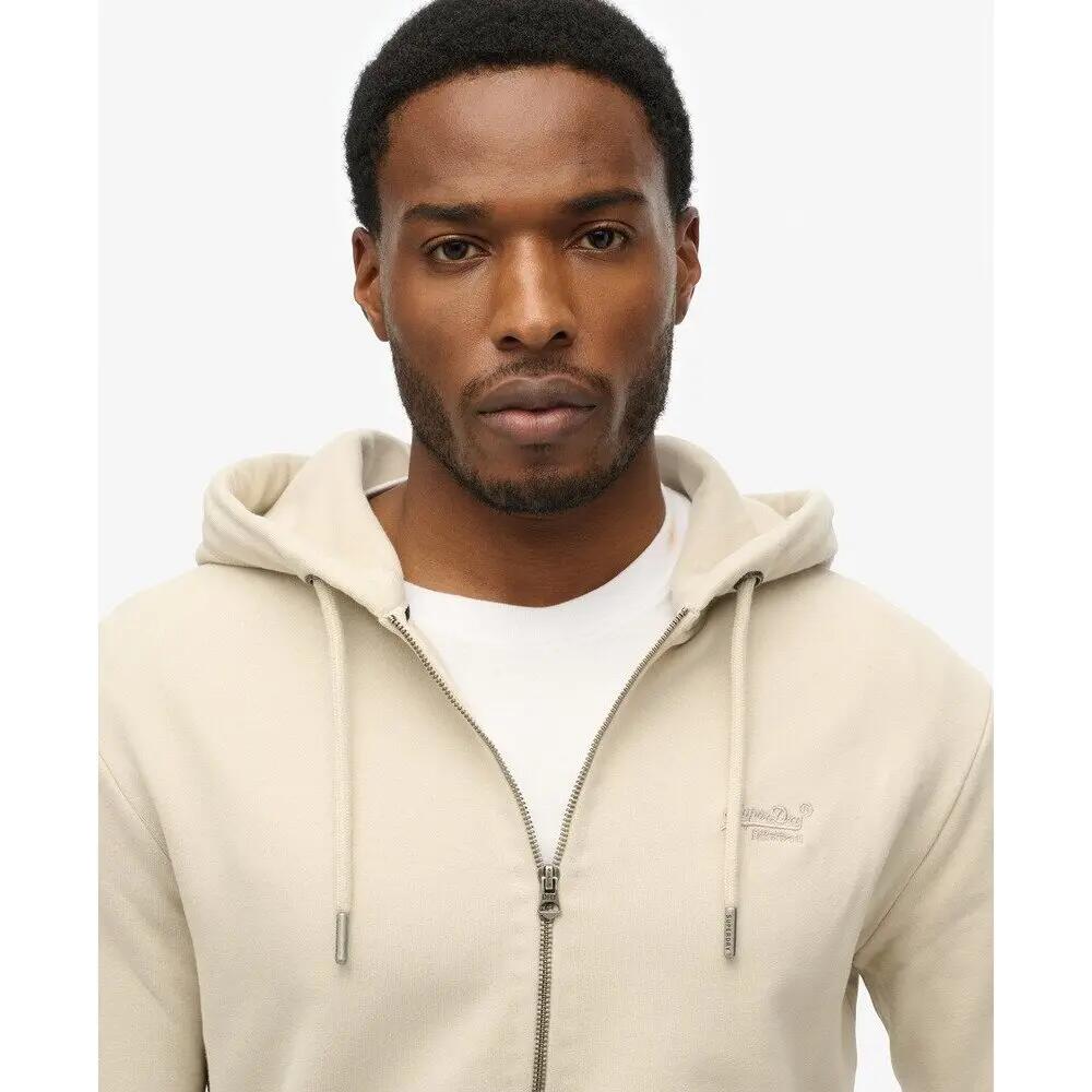 Felpa con cerniera a cappuccio Superdry Logo Essential 5/5