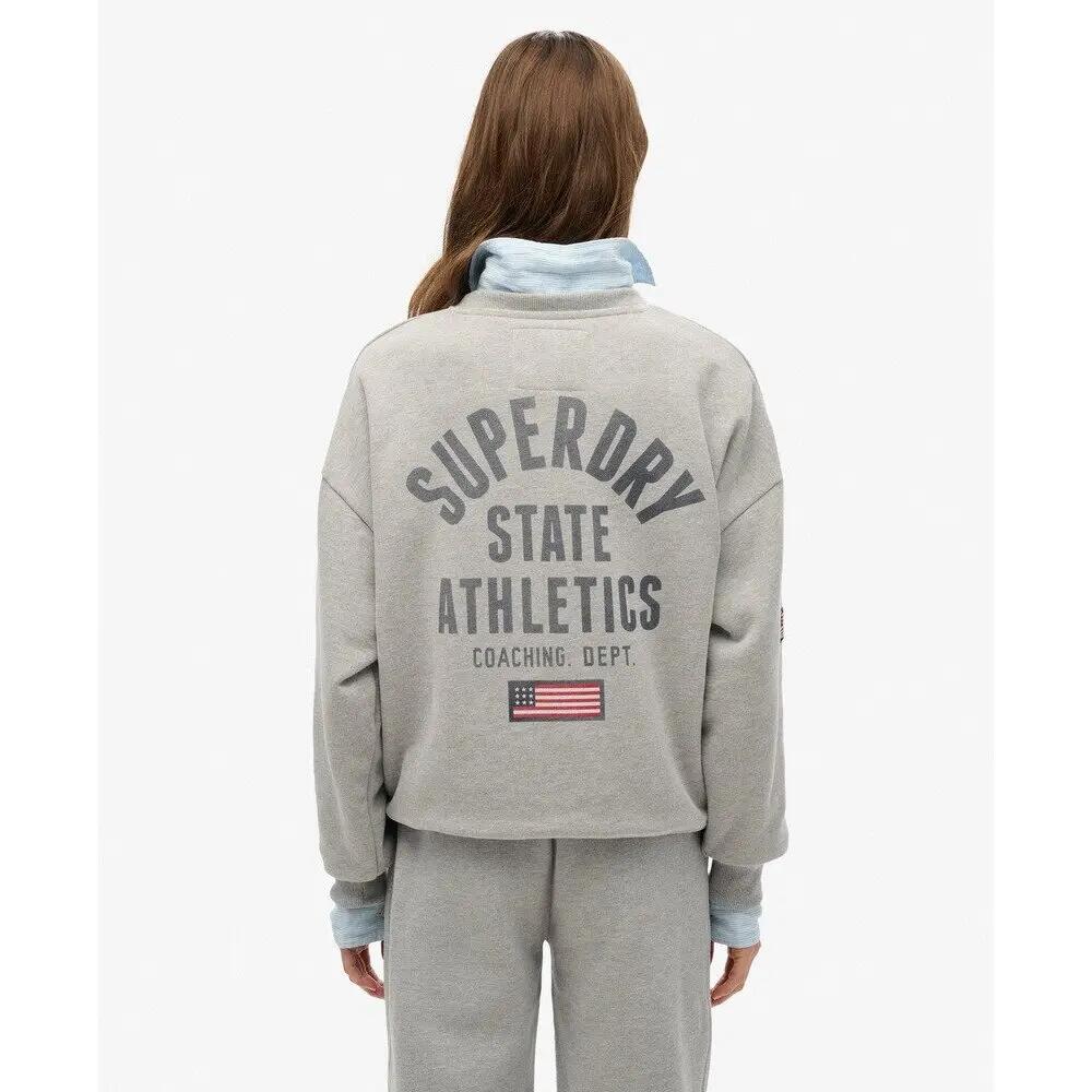 Sweatshirt décontracté imprimé femme Superdry Athletic Essentials 5/6