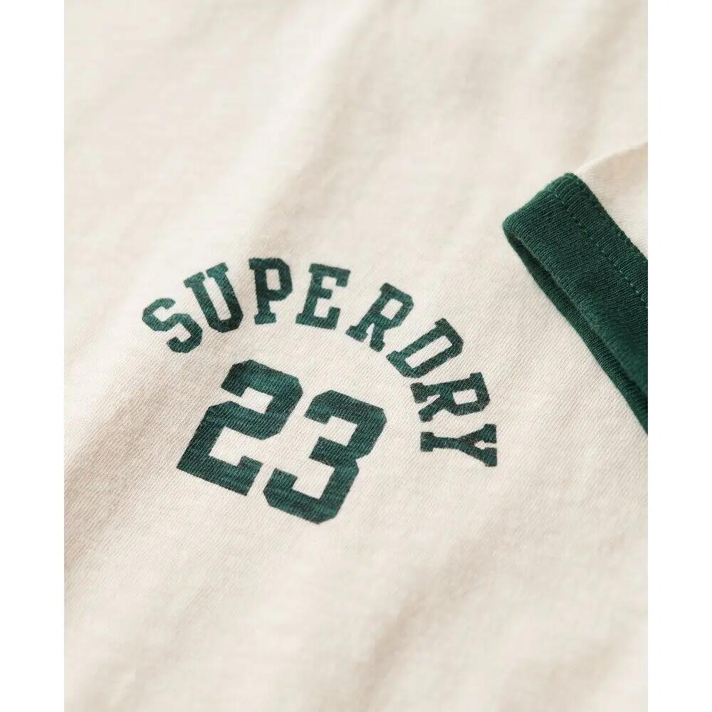 Eng anliegendes T-Shirt, Damen Superdry Athletic Essentials Ringer 6/6
