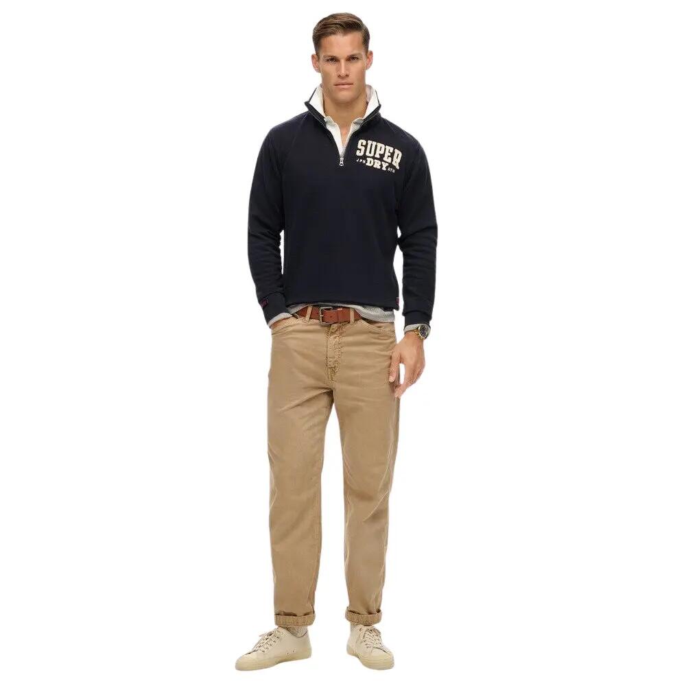 Sweter z zamkiem błyskawicznym Superdry Vintage Athletic 3/6