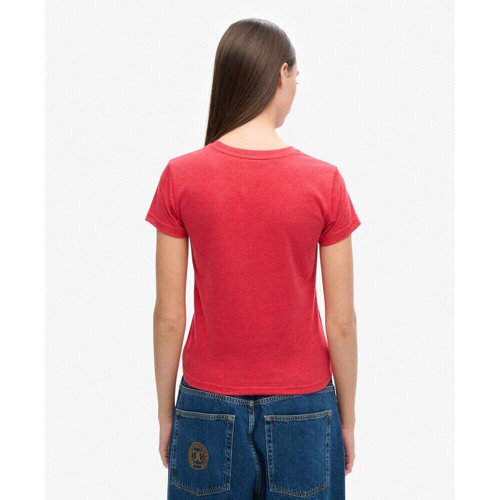 T-shirt ajusté à imprimé en relief femme Superdry 4/7