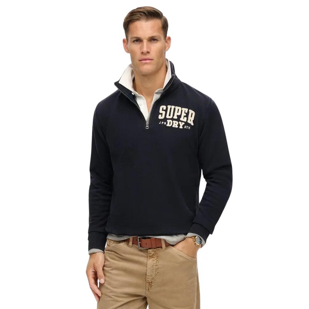 Sweter z zamkiem błyskawicznym Superdry Vintage Athletic 2/6