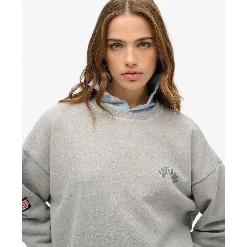 Sweatshirt décontracté imprimé femme Superdry Athletic Essentials 6/6