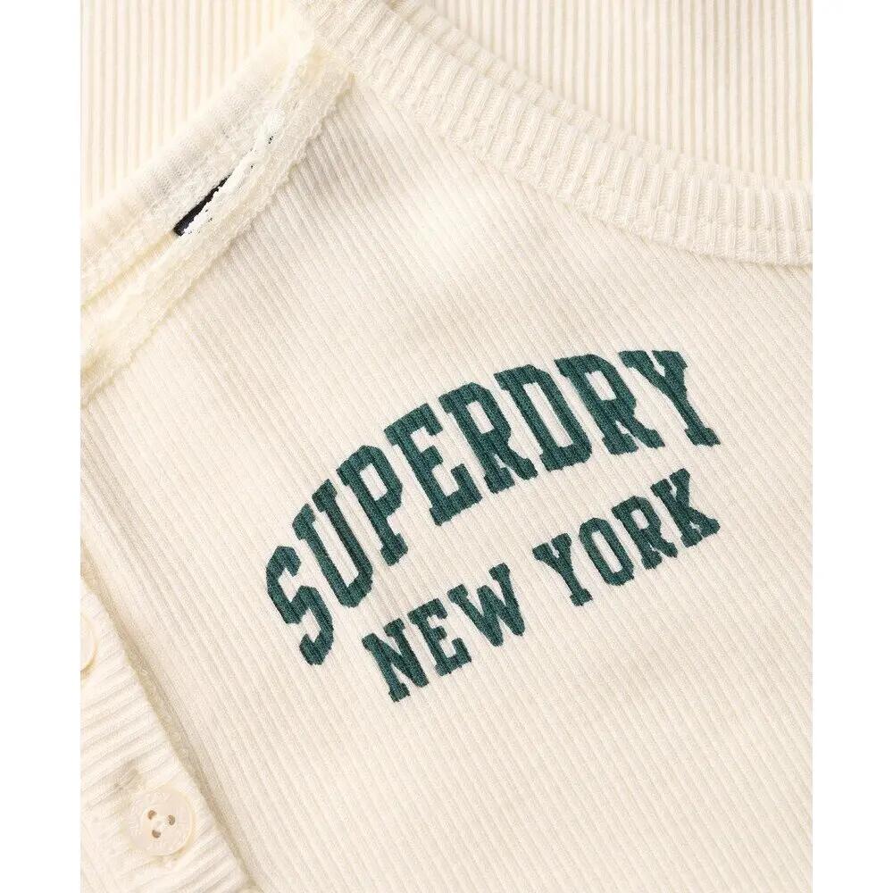 Débardeur boutonné avec motif femme Superdry Athletic Essentials 6/6