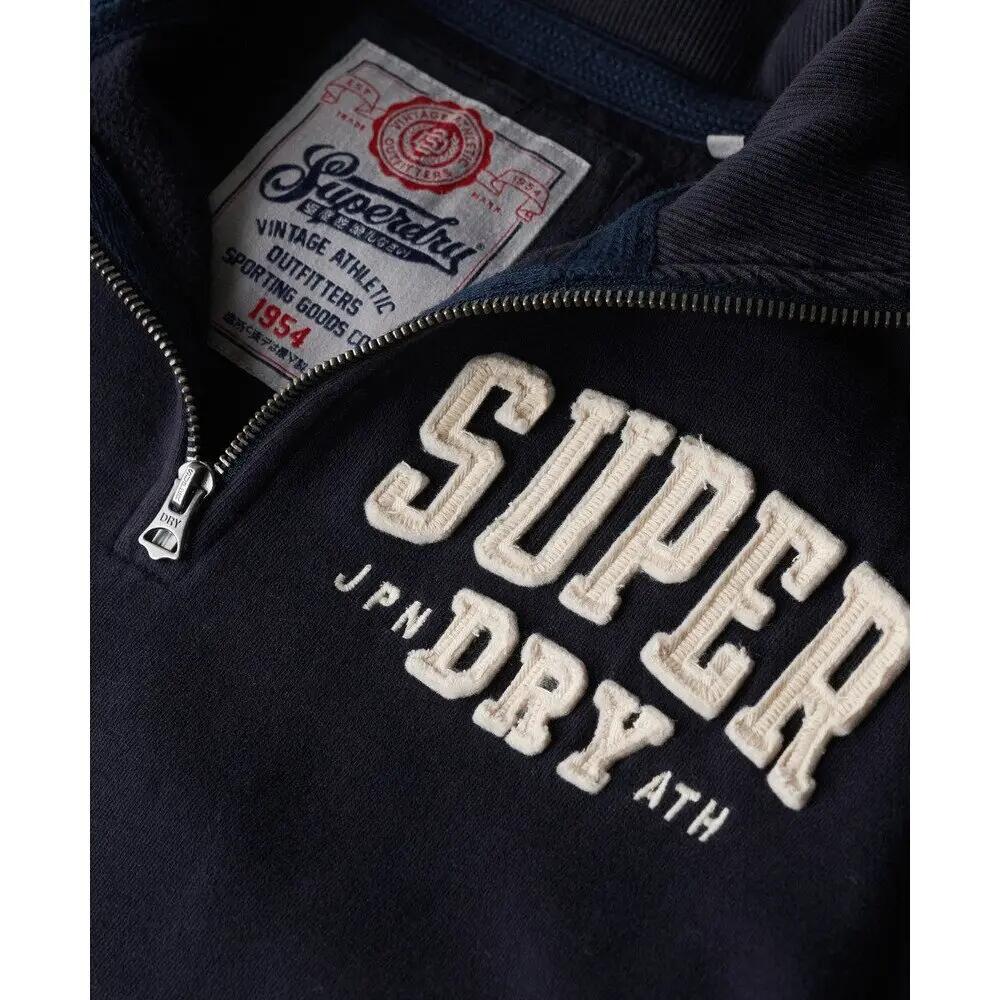 Sweter z zamkiem błyskawicznym Superdry Vintage Athletic 6/6