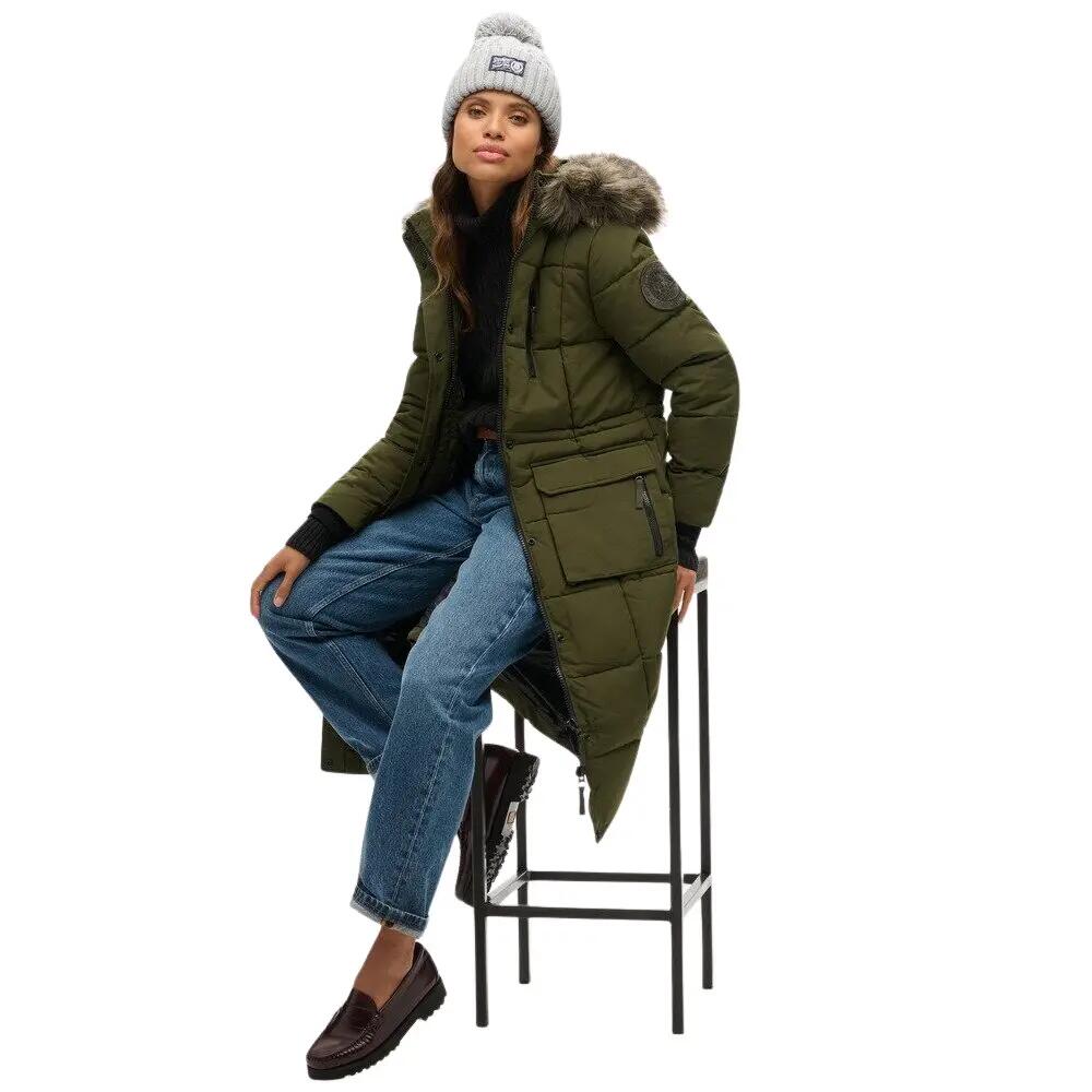 Bonnet épais en maille torsadée femme Superdry 2/4