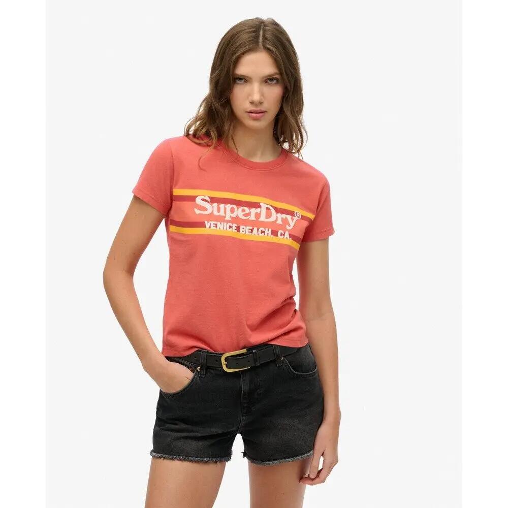 T-shirt ajusté femme Superdry Venue Outdoors 3/6