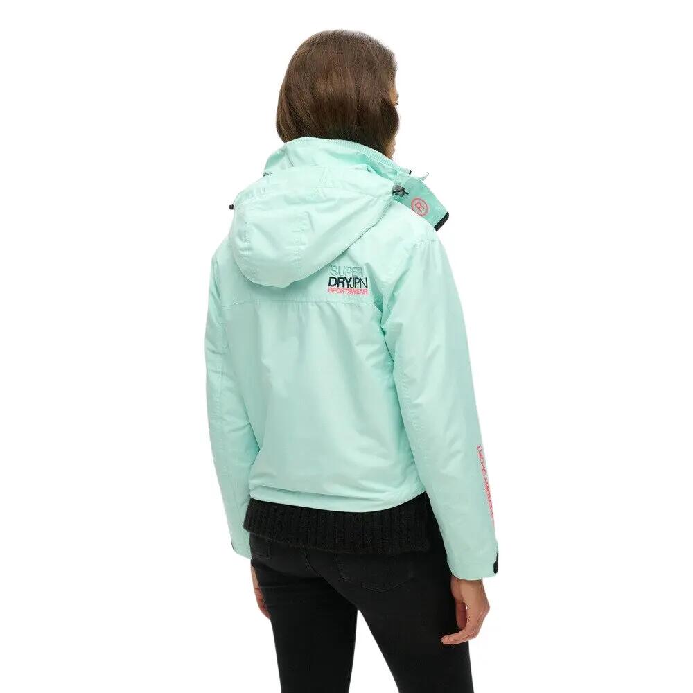 Coupe-vent à capuche brodée femme Superdry SD 5/7